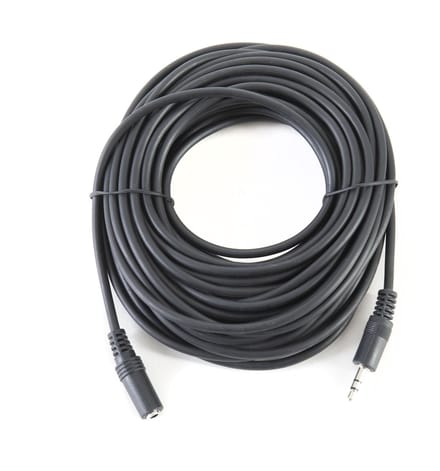 MUSIC STORE Minijackverlenging 10 m - Audio kabel