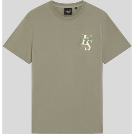 Lyle & Scott Dandelion Script Graphic T-Shirt