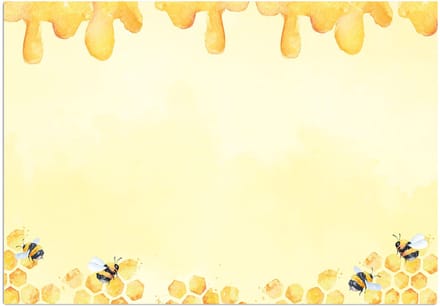 RNK Verlag papieren schrijfonderlegger 'Honey', blanco