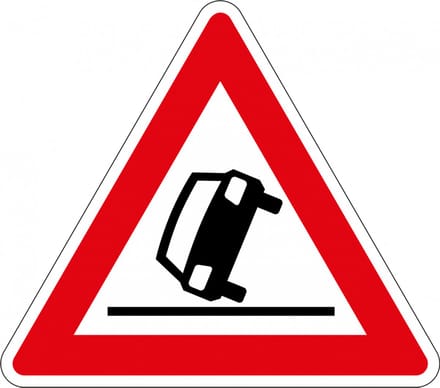 Ongeval sticker, J34 150 mm
