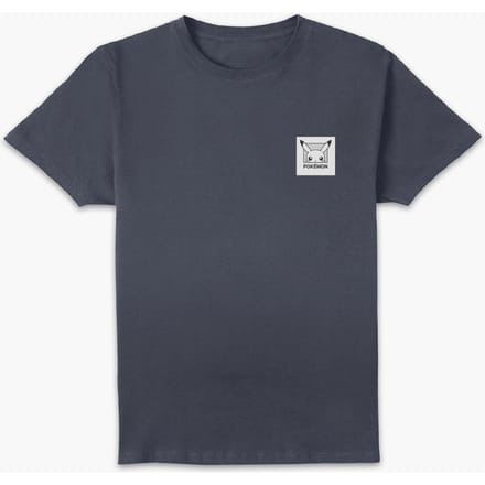 Pokémon Pikachu Patch Unisex T-Shirt - Navy - XL