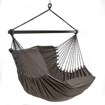 Lazy Rezt Hangstoel Lounger XXL Grijs