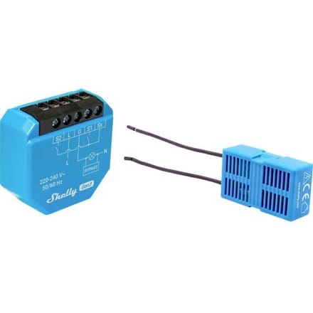 Shelly 1L Gen3 Wifi & Bluetooth Relais Schakelaar 2-draads