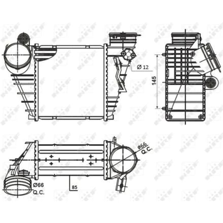 Intercooler NRF 30838