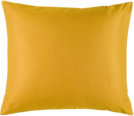 De Witte Lietaer Kussensloop Olivia Golden Yellow - 60 x 70 cm - Geel - Katoen Satijn