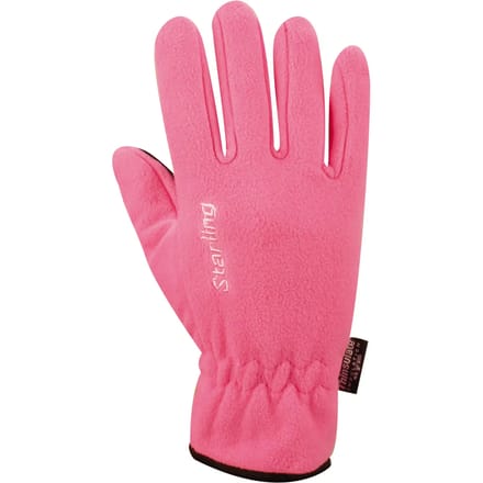 Starling Handschoenen - Fleece - Snowflake - Roze - Maat S