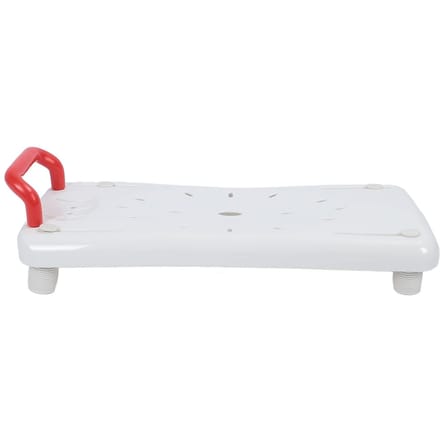 Planche de Bain Banc de Transfert de Baignoire Confortable Banc de Douche de Baignoire Portable pour Personnes Âgées white