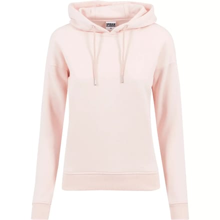 Dames sweatshirt met capuchon urban Classic basic côtelés