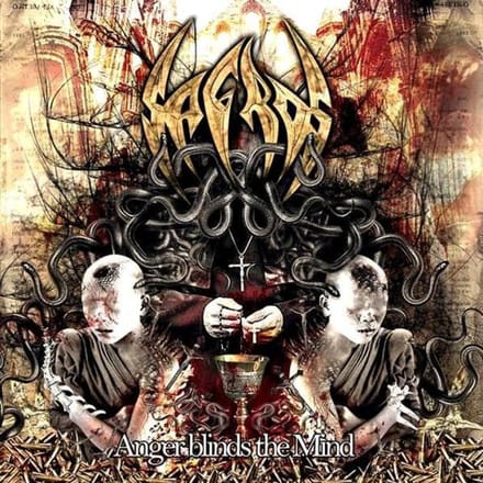 CD SAGROS - La colère aveugle l'esprit HWS32CD Hateworks 2013 Colombie Rock Occasion black