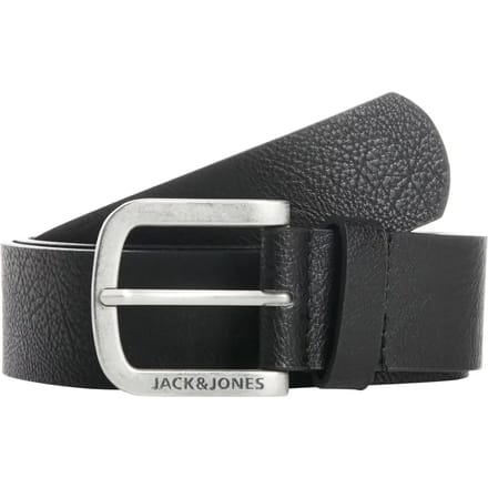 JACK & JONES Jacharry belt - heren riem - zwart (black)