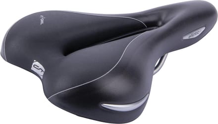 Contec Elliptic + Fietszadel Heren - Zwart - Met +Gel Vulling - 100% Waterdicht