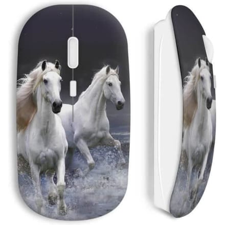 Souris Sans Fil Cheval chevaux water sprint