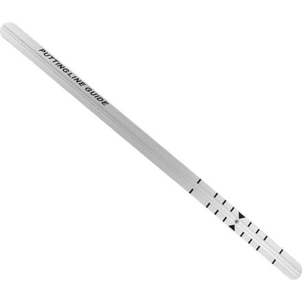 Golf Putter Rechte Liniaal Aluminium Golf Oefen Putting Uitlijningsrail voor Putting Green gray