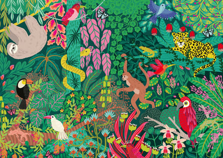 Ravensburger – 1000-delige puzzel – Tropisch bos – Magisch