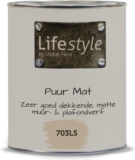 Lifestyle Essentials Puur mat | 703LS | 1 liter | Goed dekkende muurverf