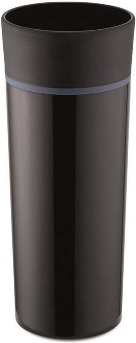 Thermosbeker, Dubbelwandig, Zwart, 360 ml – Weis
