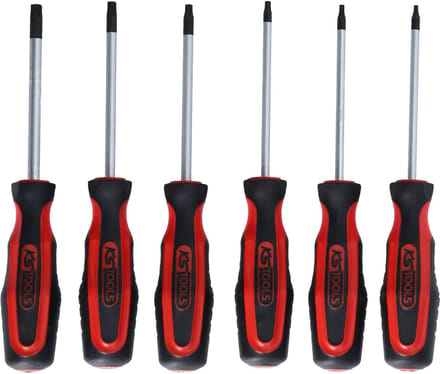 KS Tools Torx schroevendraaier set (6 stuks TX T10 – T40)