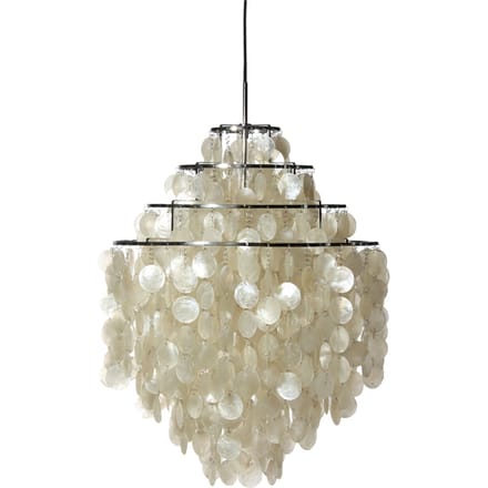 Verpan - Fun DM Hanglamp klein - 4 ringen smal - wit