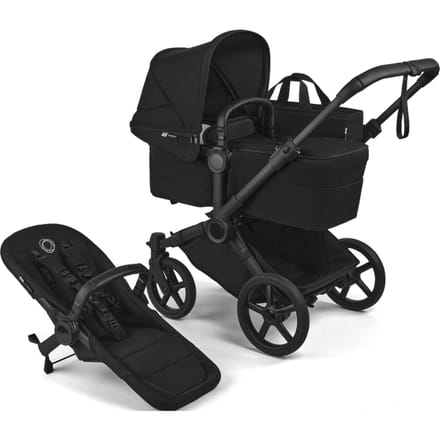 Bugaboo Donkey 6 Single Kinderwagen - Heritage Black Bekleding heritage black bekleding