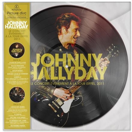 Le Concert Evenement A La Tour Eiffel, 2011 (Picture Disc) - Johnny Hallyday