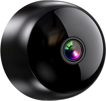 Slimme WiFi Camera - Binnen Camera - Huisbewaking - 360 Graden Rotatie - 11 x 8 x 3 cm