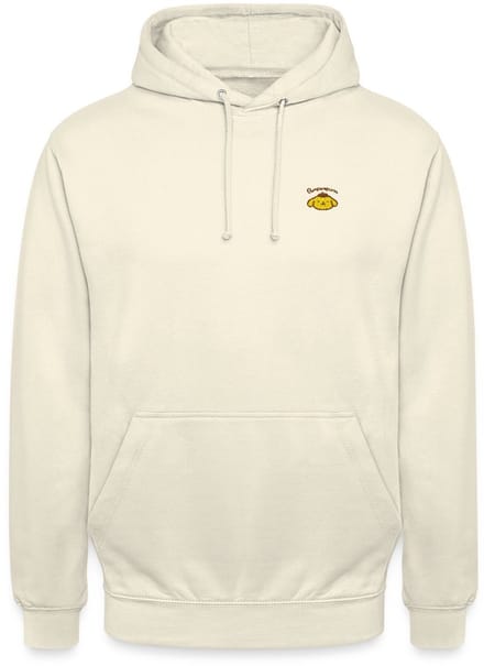 Pompompurin Geborduurd Portret Hoodie Unisex