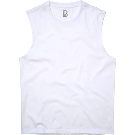 Brandit Top Top wit M Katoen Heren - Basics