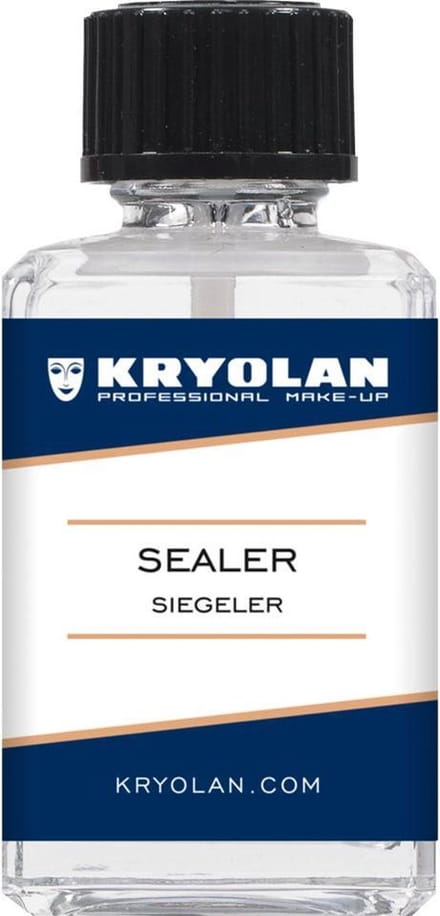 Kryolan Sealer 30 ml voor wax, latex foam en putty