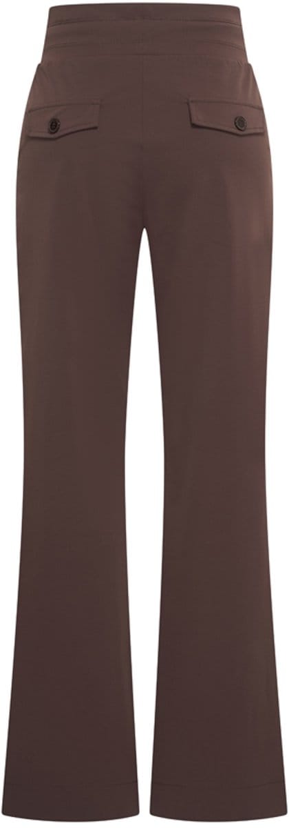 MI PIACE - Travel Pantalon Uni 2136 Espresso - Maat : S