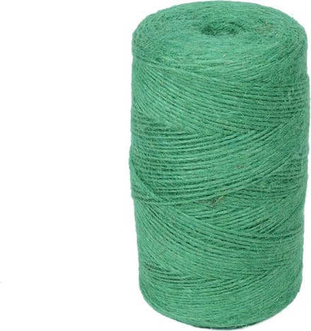 Jute touw – bindtouw 1mm – Ca 370gr - Groen