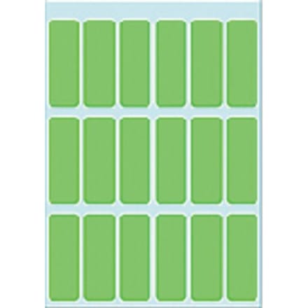 Huismerk Herma 3655 Universele Etiket 12x34mm Groen - Pakje met 5 velletjes stickers