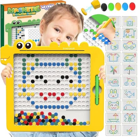 Woopie magnetisch bord voor kinderen Montessori Magpad dinosaurus - UNI