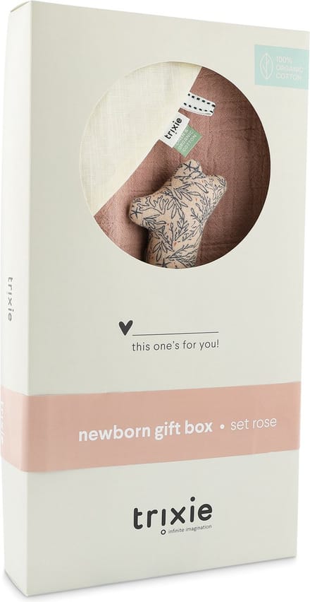 Trixie Newborn geschenkdoos M - Lovely Leaves