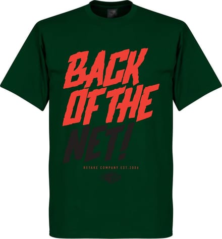 Retake Back of the Net! T-Shirt - Groen - M
