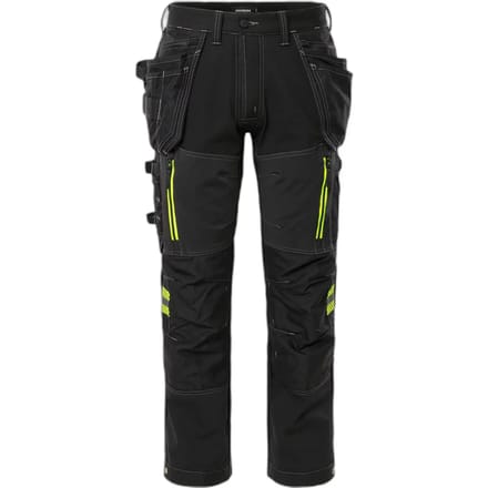 Fristads Werkbroek Stretch 2566 Stp - Zwart - C50