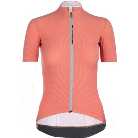 Q36.5 Dames Shirt korte mouwen Pinstripe X - Roos - M