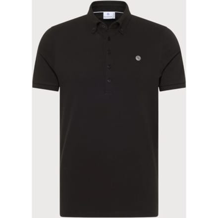 Blue Industry Button-down polo |