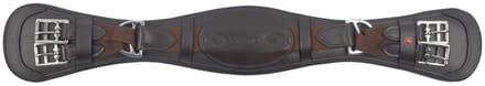 Rossner Ease Dressuursingel - Maat: 45 - Bruin - Leer