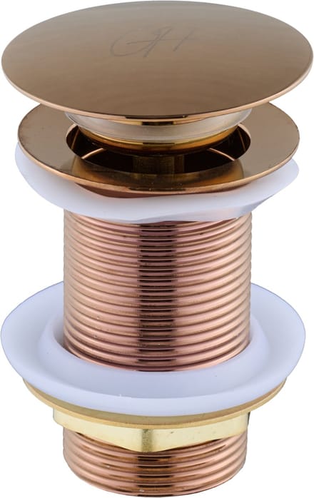 Ostiumhome® - Wastafel Afvoerplug - Pop-up Click Waste - Universeel - Brons - Flusso