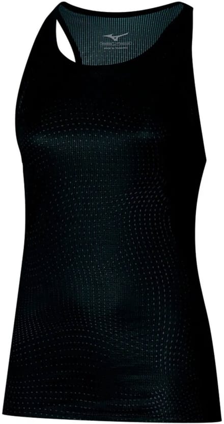 Mizuno Core Impulse Mouwloos T-shirt Zwart S Vrouw