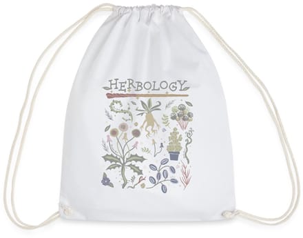 Harry Potter Herbology Botanisch Kruiden Ontwerp Gymtas