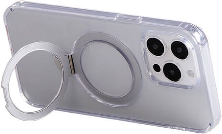 Joyroom Magnetic protective phone case with holder JR-BP004 for iPhone 15 (transparent)