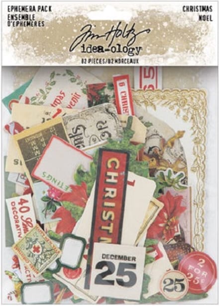 Idea-ology Tim Holtz - Ephemera Pack Christmas (TH94286)