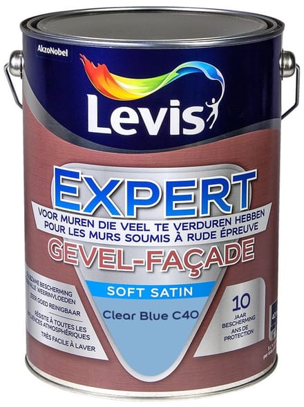 Levis - Expert Gevel Mix - Clear Blue C40 - Mengverf - 5 L