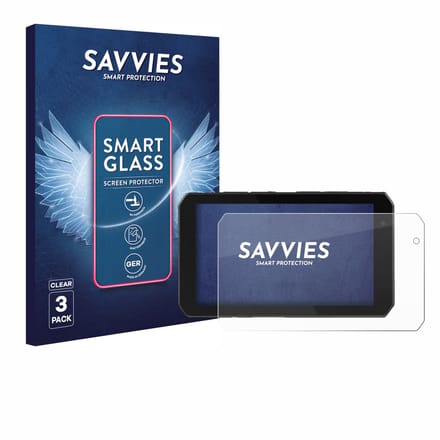 3 Stuks Savvies Screenprotector - geschikt voor Chigee AIO-5 Play - beschermfolie glas transparant