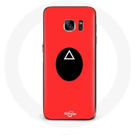 Samsung Galaxy S7 hoesje Squid Game driehoeksmasker