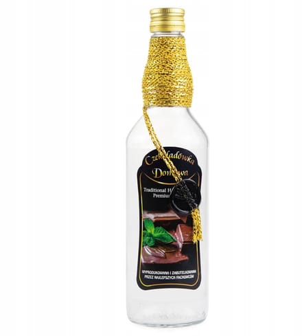 Bimberek - Decoratieve Fles - 500ml - Sierkoord - Met Stop