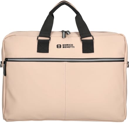 Enrico Benetti Bergen Laptoptas - 17 inch - Misty Pink