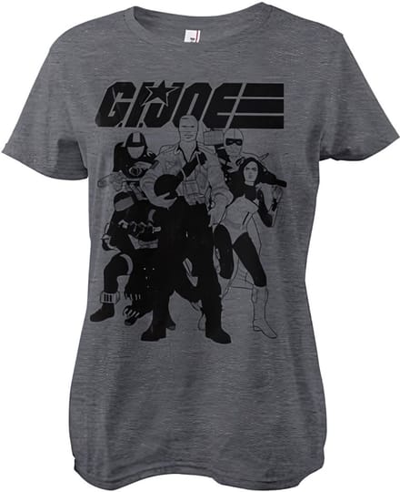 G.I. Joe Dames Characte-rs -T-shirt in meisjesstijl