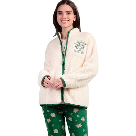 Fleece Jack Admas Binnenjas met rits Grogu Cute Star Wars